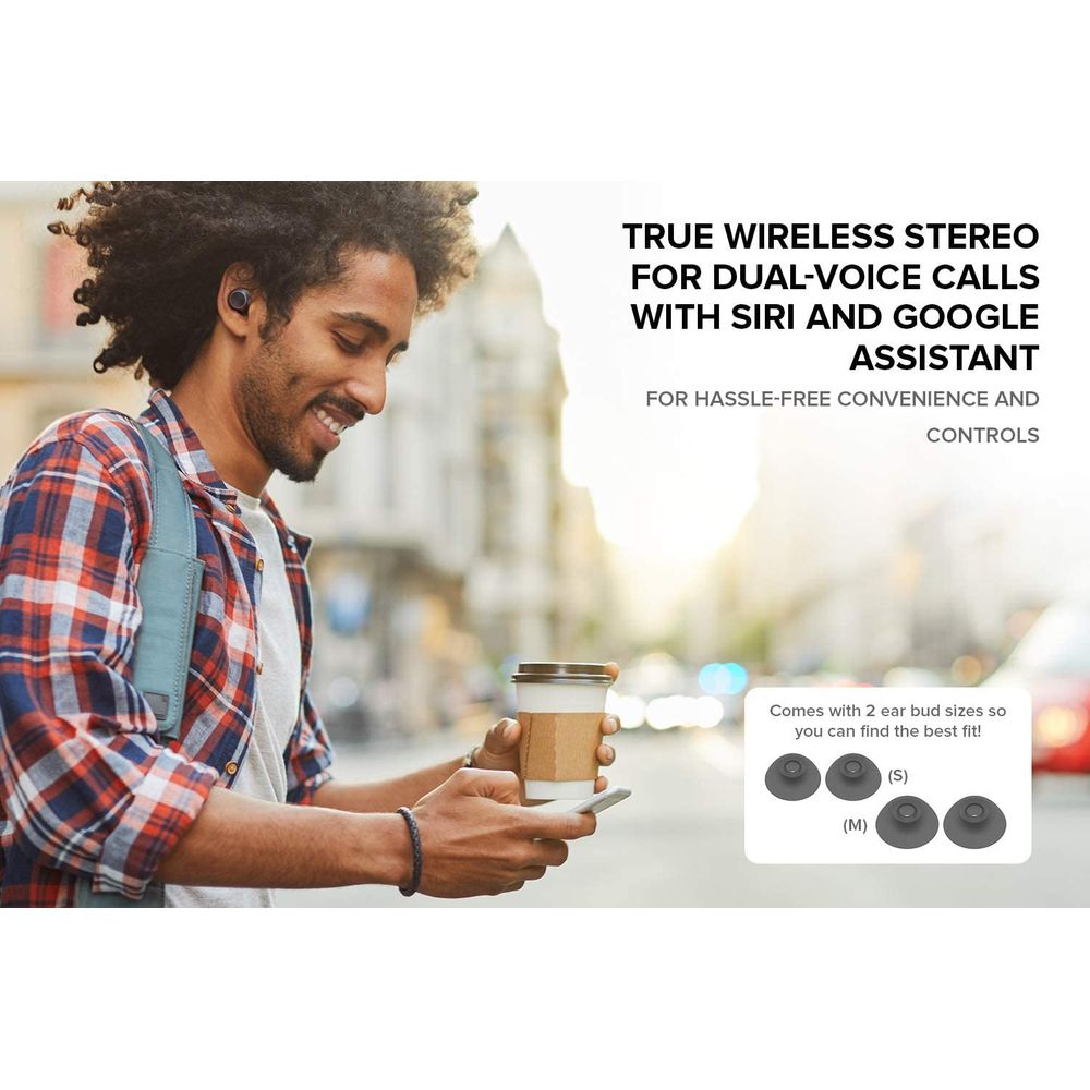 Creative Outlier Air true wireless earbuds -  True Wireless Stereo For Dual-Voice Calls  With Siri And Google Assistant