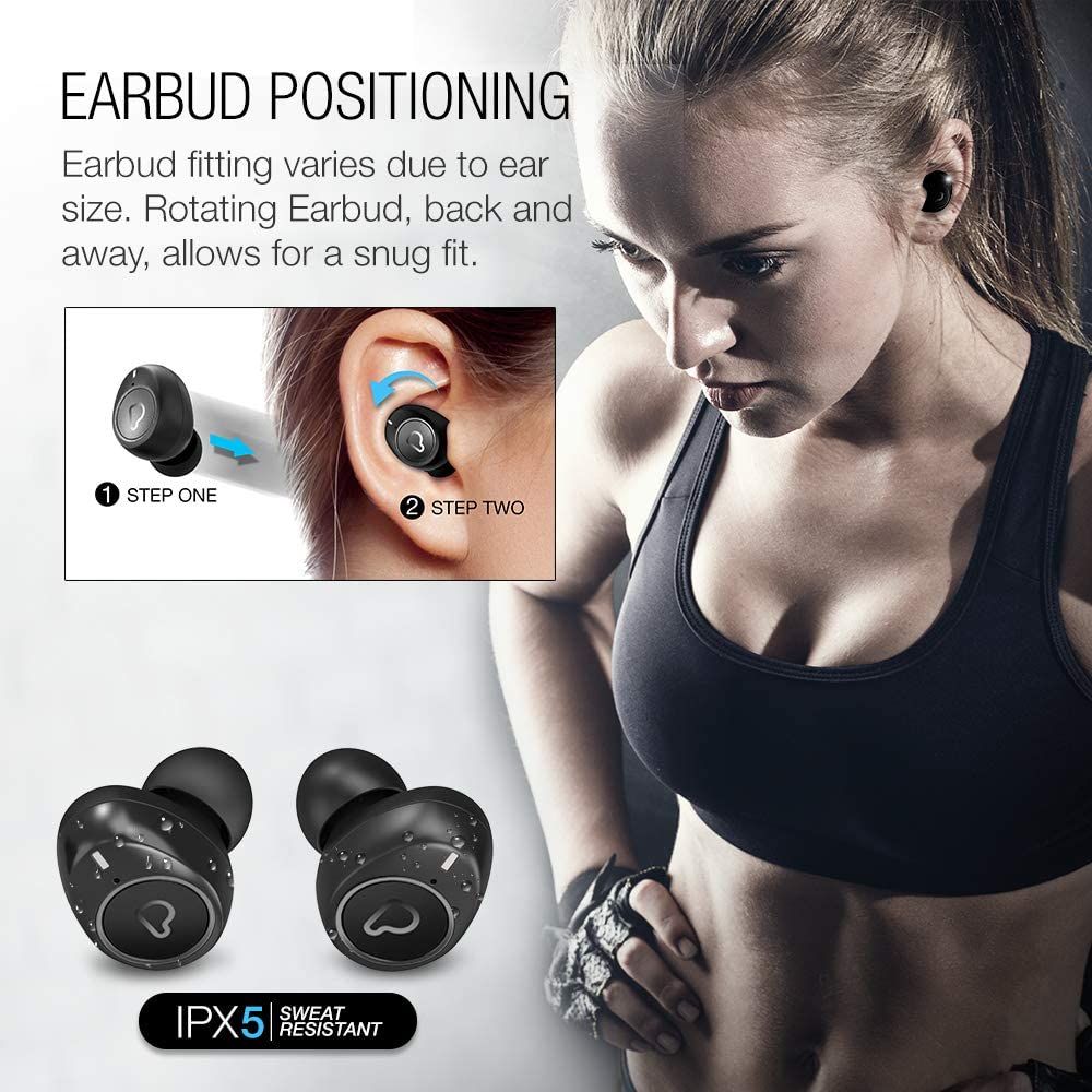 Purity Earbuds- IPX5 sweat-resisitant